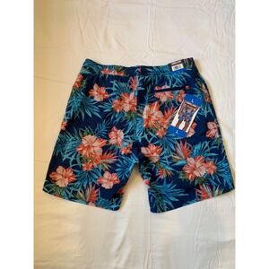 NWT Kirkland Swim Trunks Men's Size Large Tropical Shorts